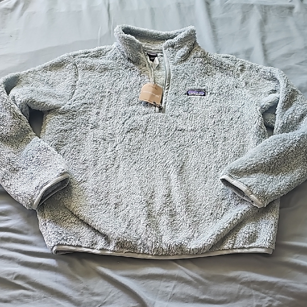 Cozy Blue Fleece Half-Zip Pullover